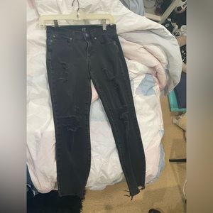 Gap: Ripped True Skinny Denim Jeans